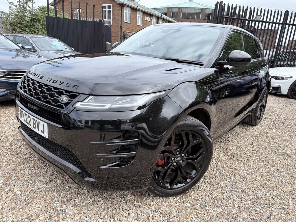 Land Rover Range Rover Evoque Suv 1.5 P300e 12.2Kwh 4Wd Euro RK22BVJ Black #3