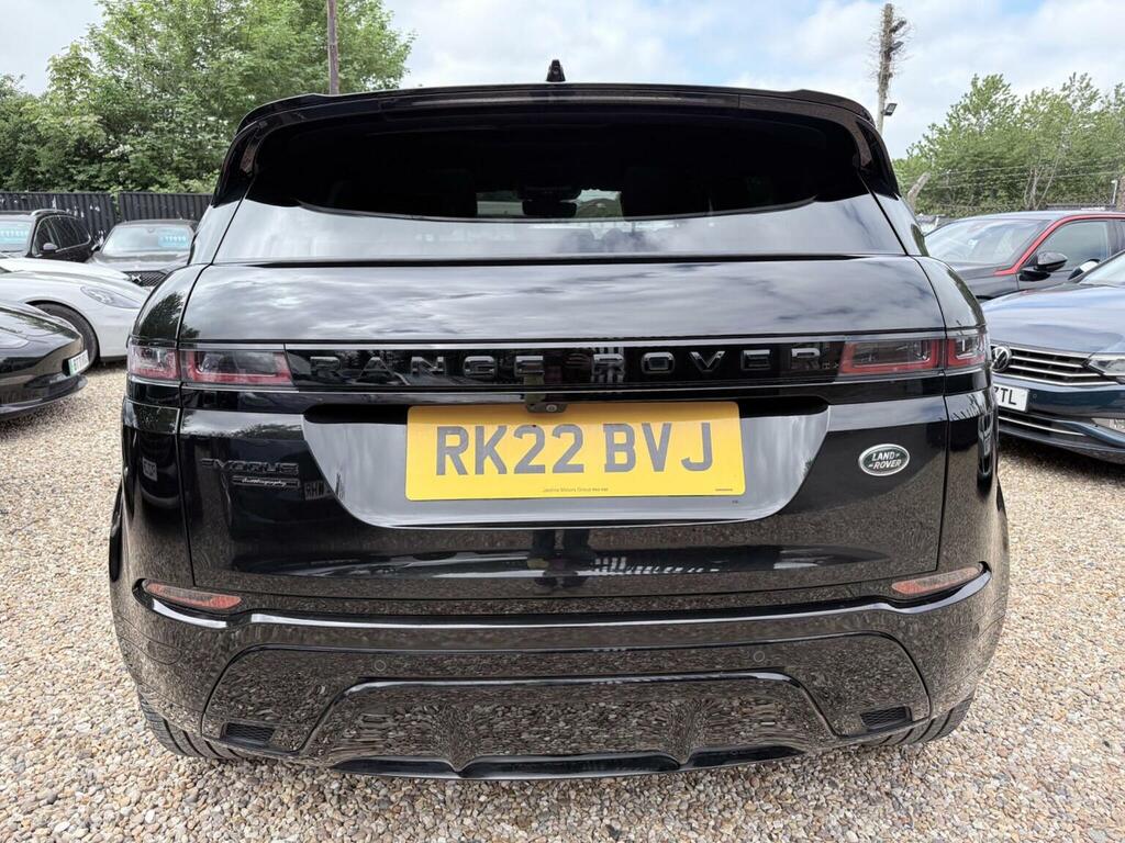 Land Rover Range Rover Evoque Suv 1.5 P300e 12.2Kwh 4Wd Euro RK22BVJ Black #5