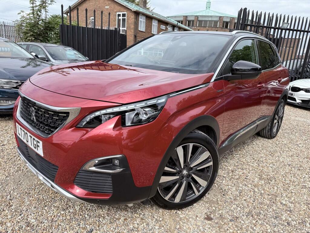 Peugeot 3008 Suv 1.2 Puretech Gt Line Premium Eat Euro 6 Ss LT70TGF Red #3