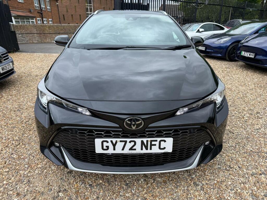 Toyota Corolla Estate 1.8 Vvt-h Gr Sport Touring Sports Cvt Euro GY72NFC Black #2