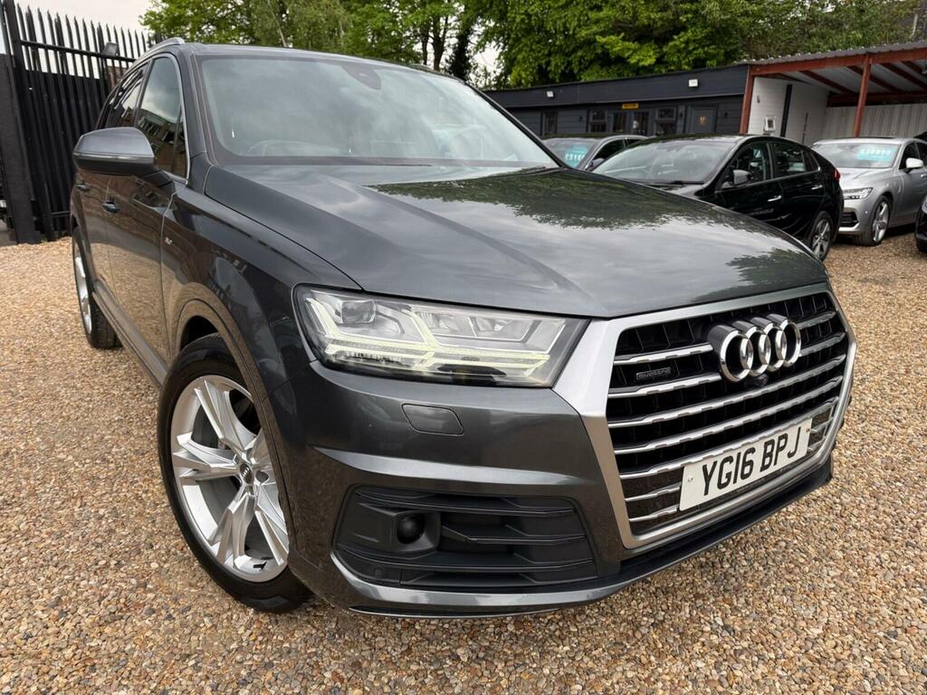 Audi Q7 Suv 3.0 Tdi V6 S Line Tiptronic Quattro Euro 6 S Grey