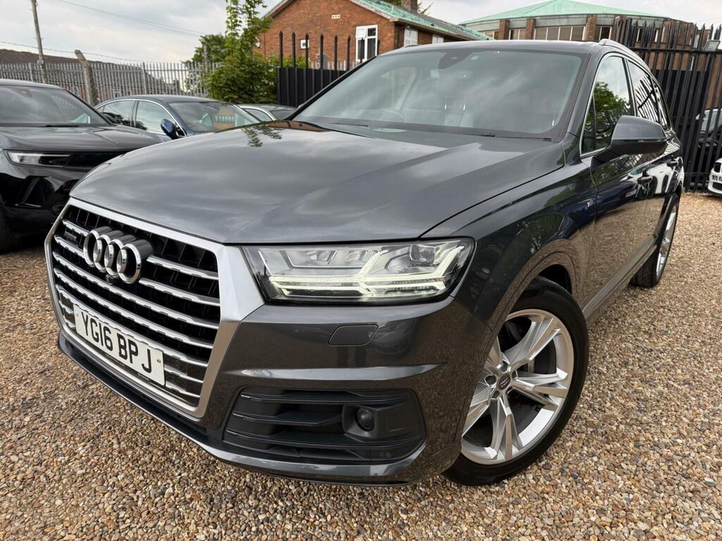 Audi Q7 Suv 3.0 Tdi V6 S Line Tiptronic Quattro Euro 6 S YG16BPJ Grey #3