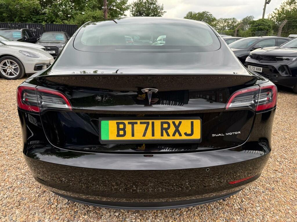 Tesla Model 3 Saloon Dual Motor Long Range 4Wde 2021 BT71RXJ Black #6