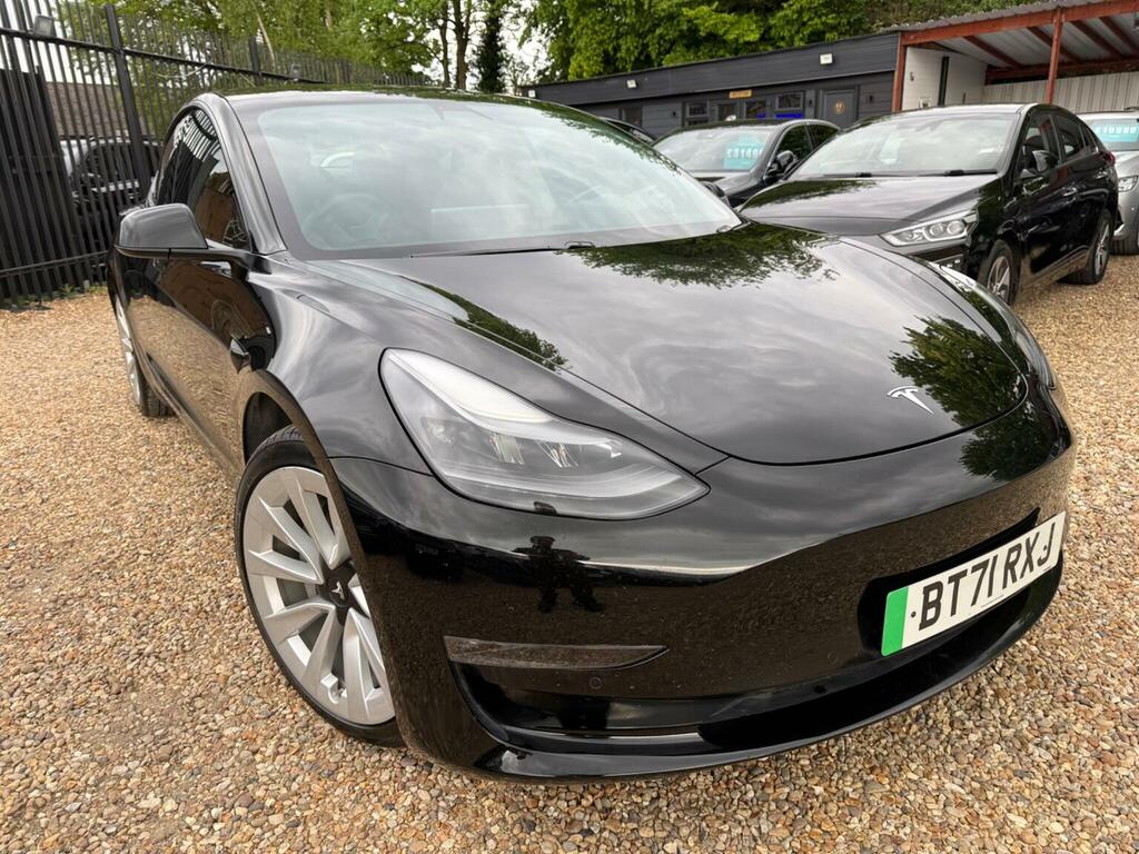 Tesla Model 3 Saloon Dual Motor Long Range 4Wde 2021 Black