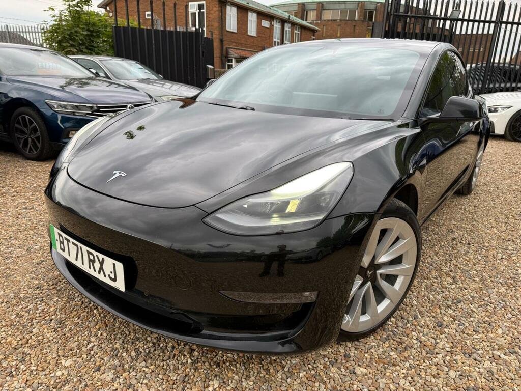 Tesla Model 3 Saloon Dual Motor Long Range 4Wde 2021 BT71RXJ Black #3
