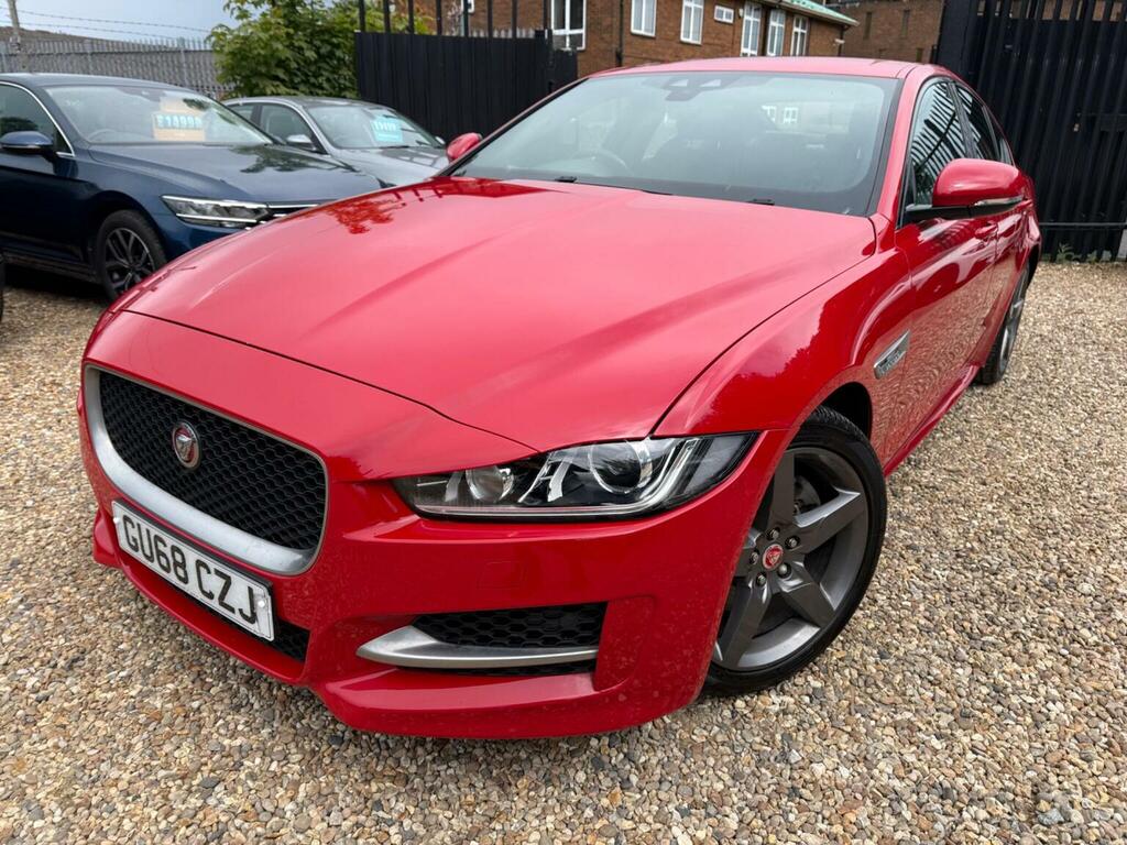 Jaguar XE Saloon 2.0D R-sport Euro 6 Ss 201868 GU68CZJ Red #3