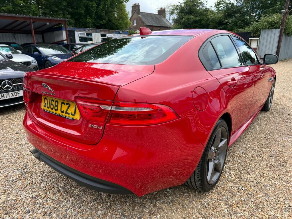 Jaguar XE Saloon 2.0D R-sport Euro 6 Ss 201868 GU68CZJ Red #6