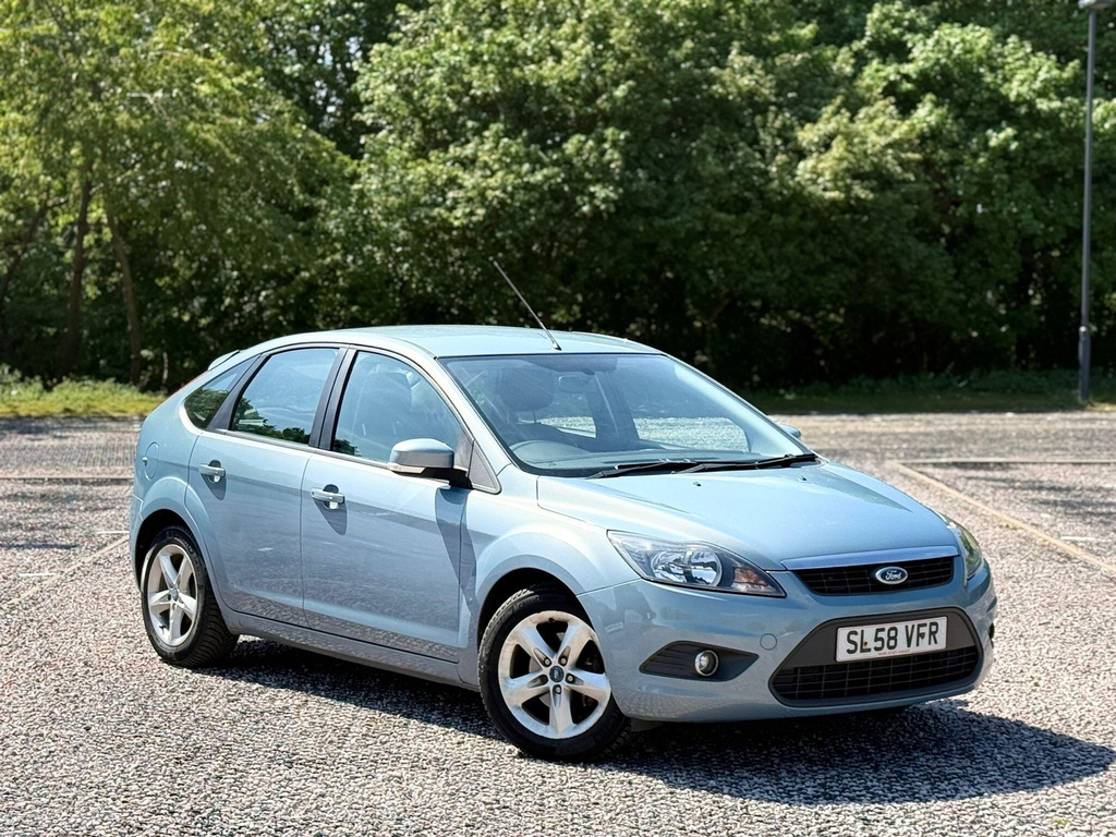 Ford Focus 1.6 Zetec SL58VFR Blue #5