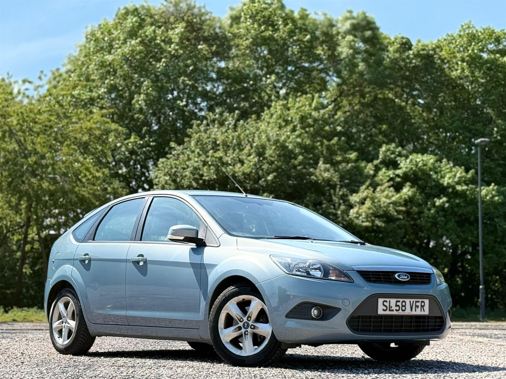 Ford Focus 1.6 Zetec SL58VFR Blue #6