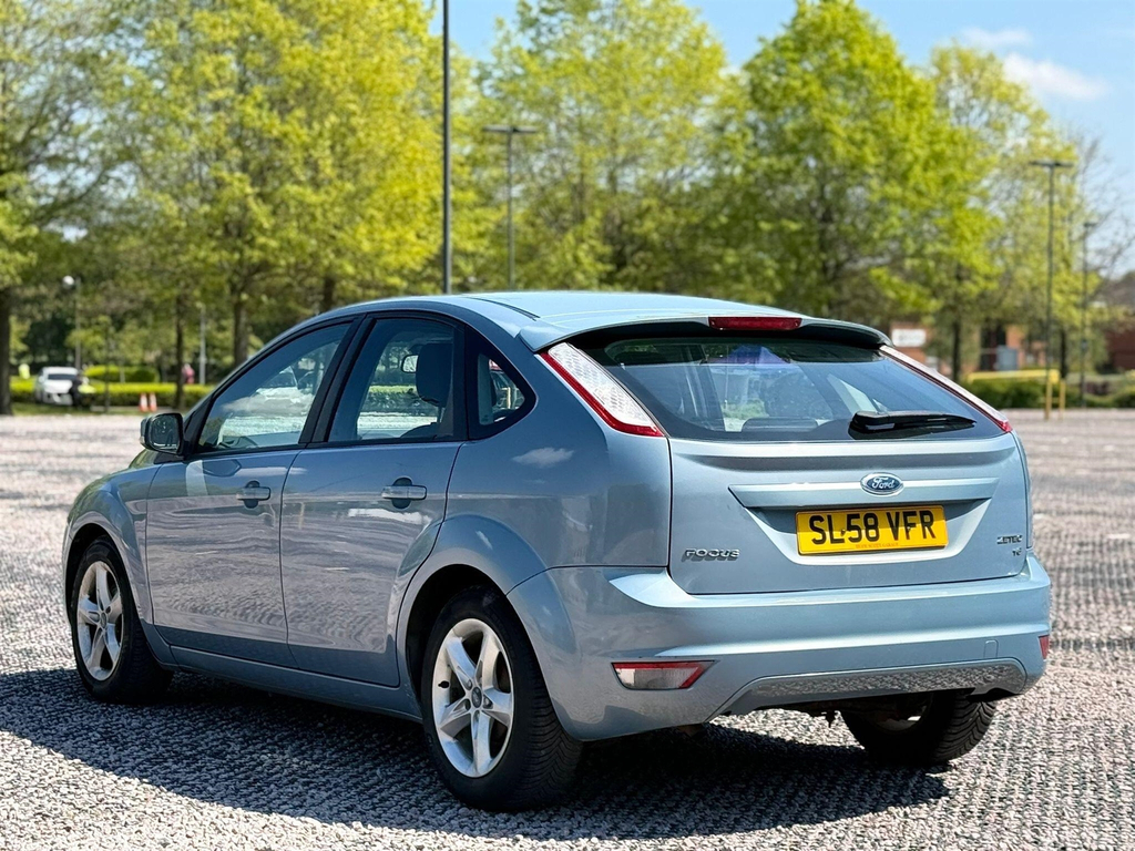 Ford Focus 1.6 Zetec SL58VFR Blue #4