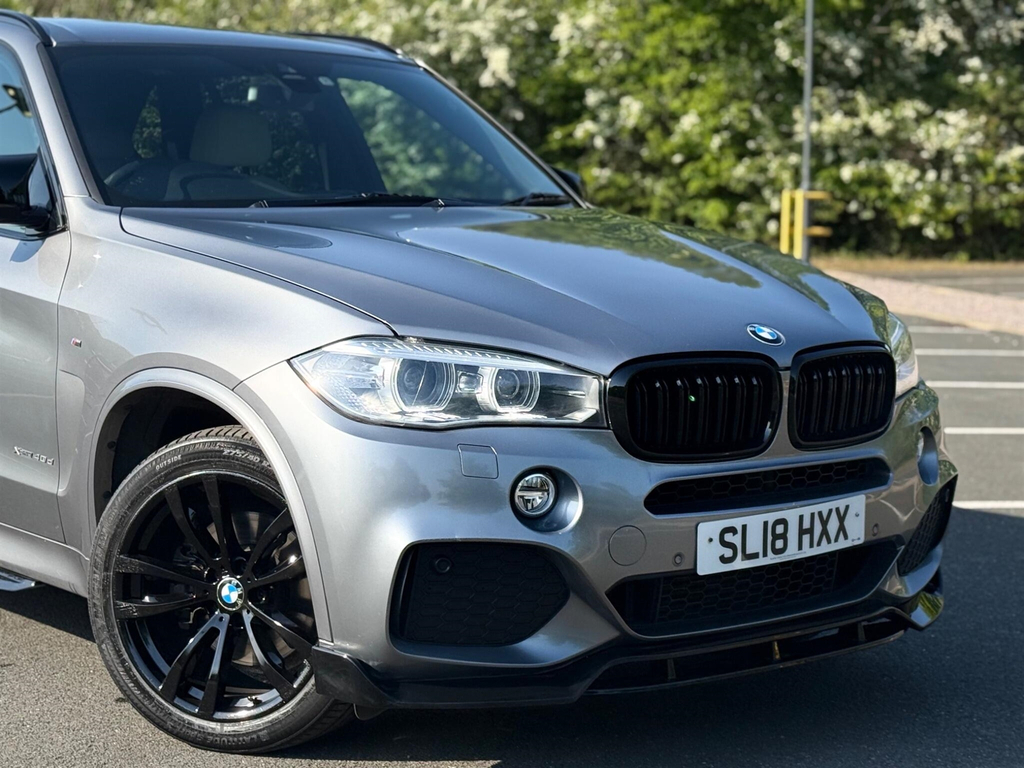BMW X5 3.0 40D M Sport Xdrive Euro 6 Ss SL18HXX Grey #4