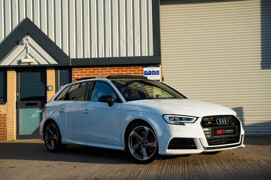 Audi S3 Hatchback 2.0 Tfsi Black Edition Sportback S Troni White