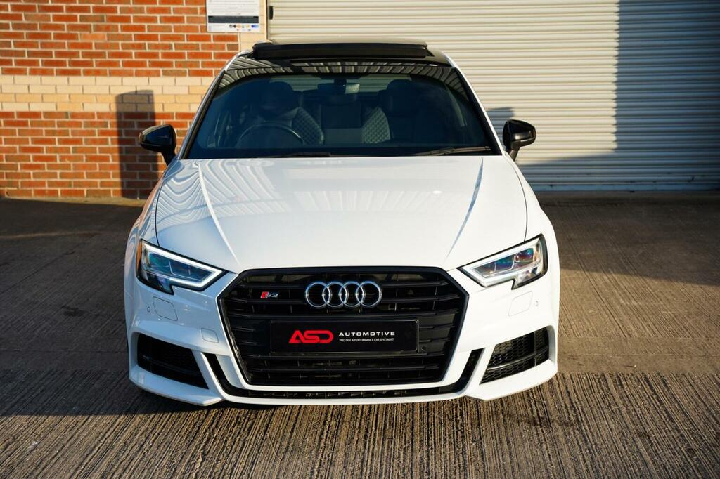 Audi S3 Hatchback 2.0 Tfsi Black Edition Sportback S Troni White #5