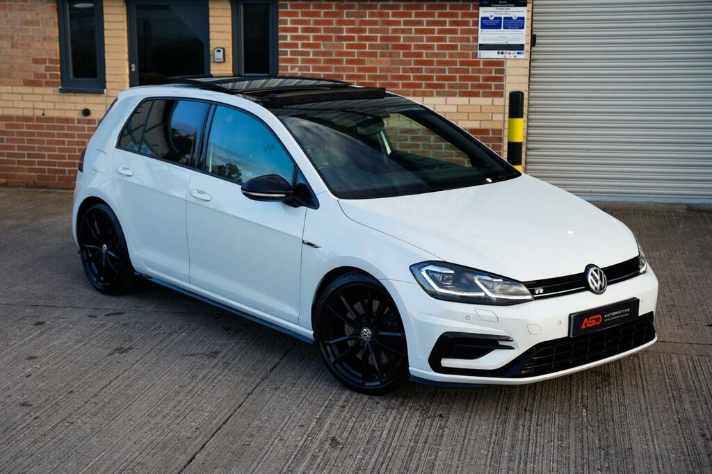 Volkswagen Golf Hatchback 2.0 Tsi Bluemotion Tech R Dsg 4Motion Eu NG17JXJ White #6