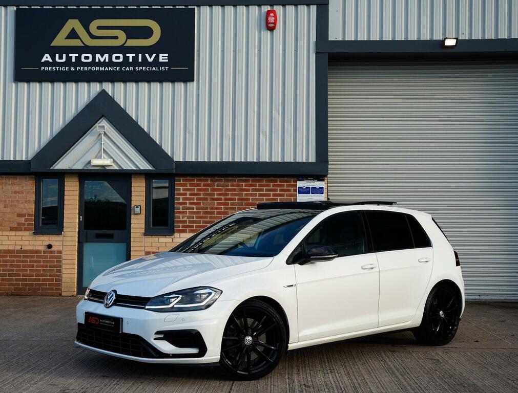 Volkswagen Golf Hatchback 2.0 Tsi Bluemotion Tech R Dsg 4Motion Eu NG17JXJ White