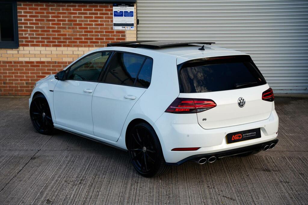 Volkswagen Golf Hatchback 2.0 Tsi Bluemotion Tech R Dsg 4Motion Eu NG17JXJ White #3