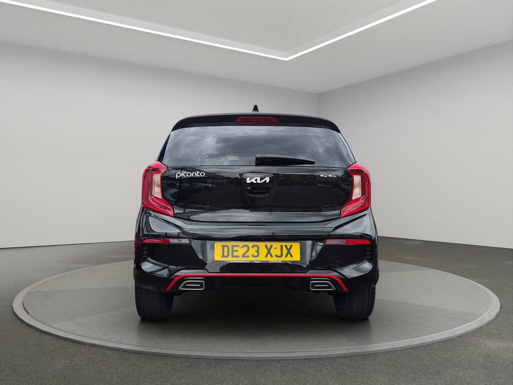 Kia Picanto Hatchback DE23XJX Black #6