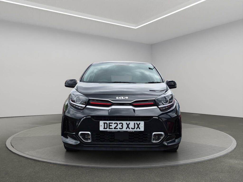 Kia Picanto Hatchback DE23XJX Black #2