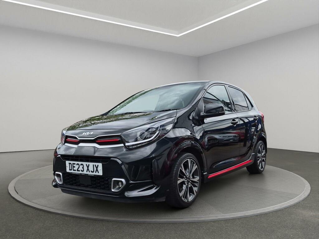 Kia Picanto Hatchback DE23XJX Black #3