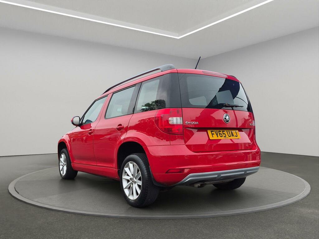 Skoda Yeti Suv FV65UAJ Red #4
