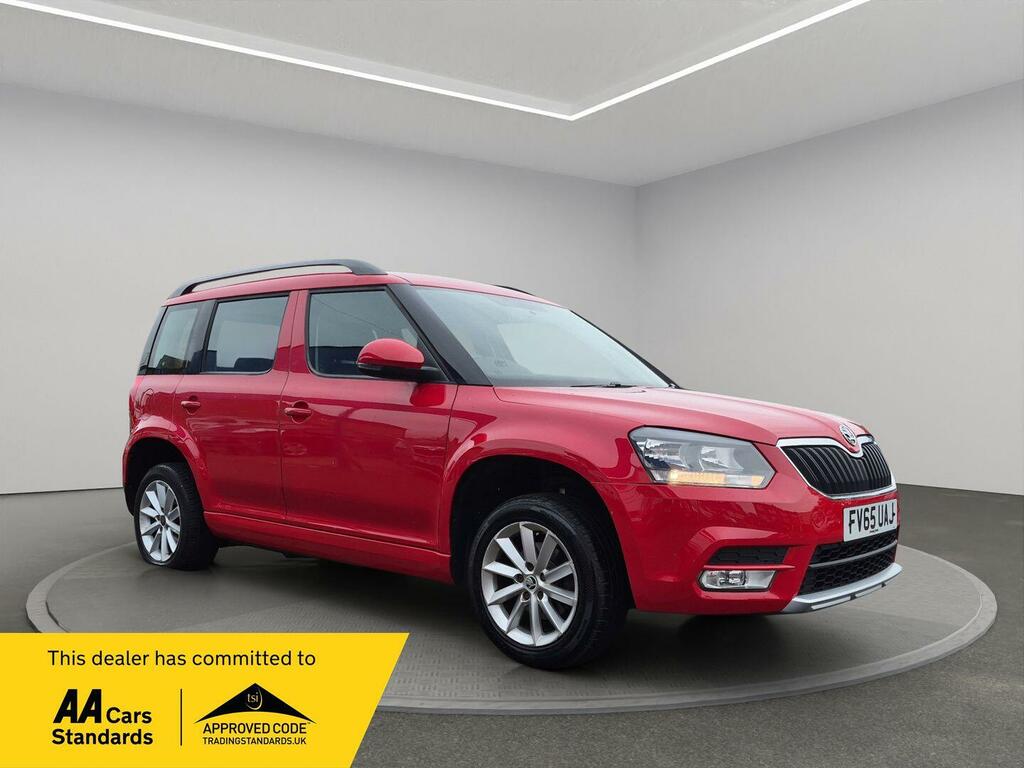 Skoda Yeti Suv Red