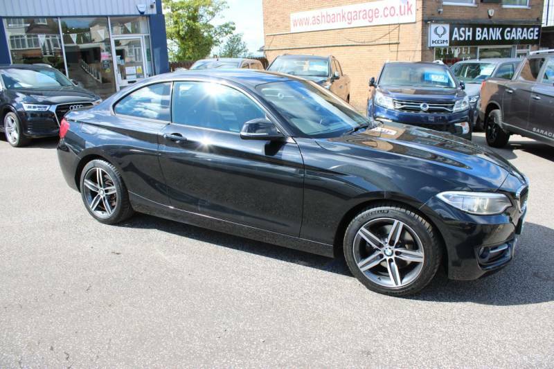 BMW 2 Series Gran Coupe 2.0 220I Sport Coupe Euro 6 Ss Black #2