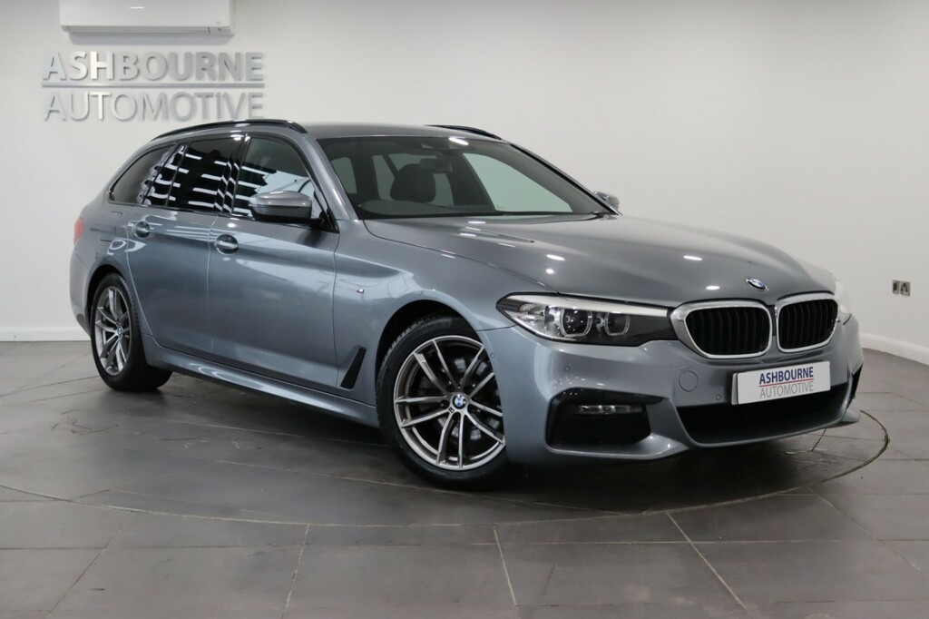 BMW 5 Series 2.0 520D M Sport Touring Blue