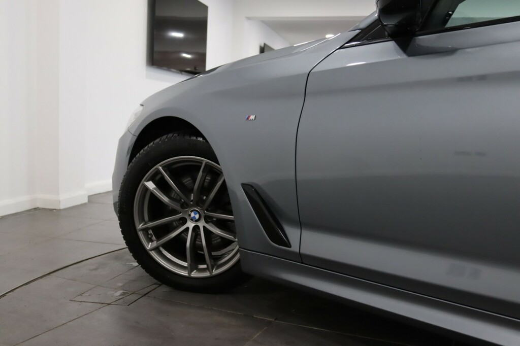 BMW 5 Series 2.0 520D M Sport Touring YG70GCZ Blue #4