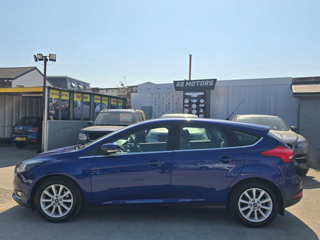 Ford Focus 1.0T Ecoboost Titanium Euro 6 Ss 201665 ST65WFP Blue #4