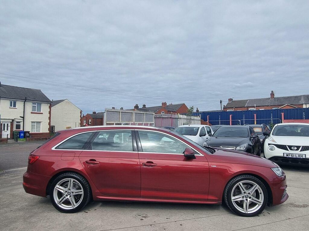Audi A4 Avant 2.0 Tdi S Line S Tronic Euro 6 Ss 201666 GF66JFU Red #5