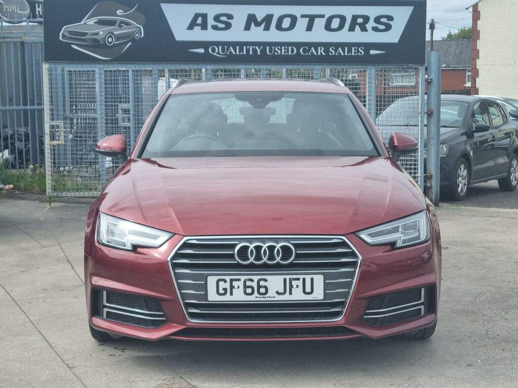 Audi A4 Avant 2.0 Tdi S Line S Tronic Euro 6 Ss 201666 GF66JFU Red #2