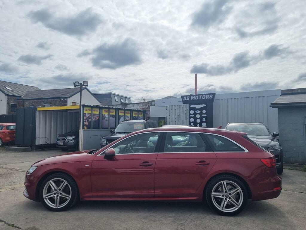 Audi A4 Avant 2.0 Tdi S Line S Tronic Euro 6 Ss 201666 GF66JFU Red #4