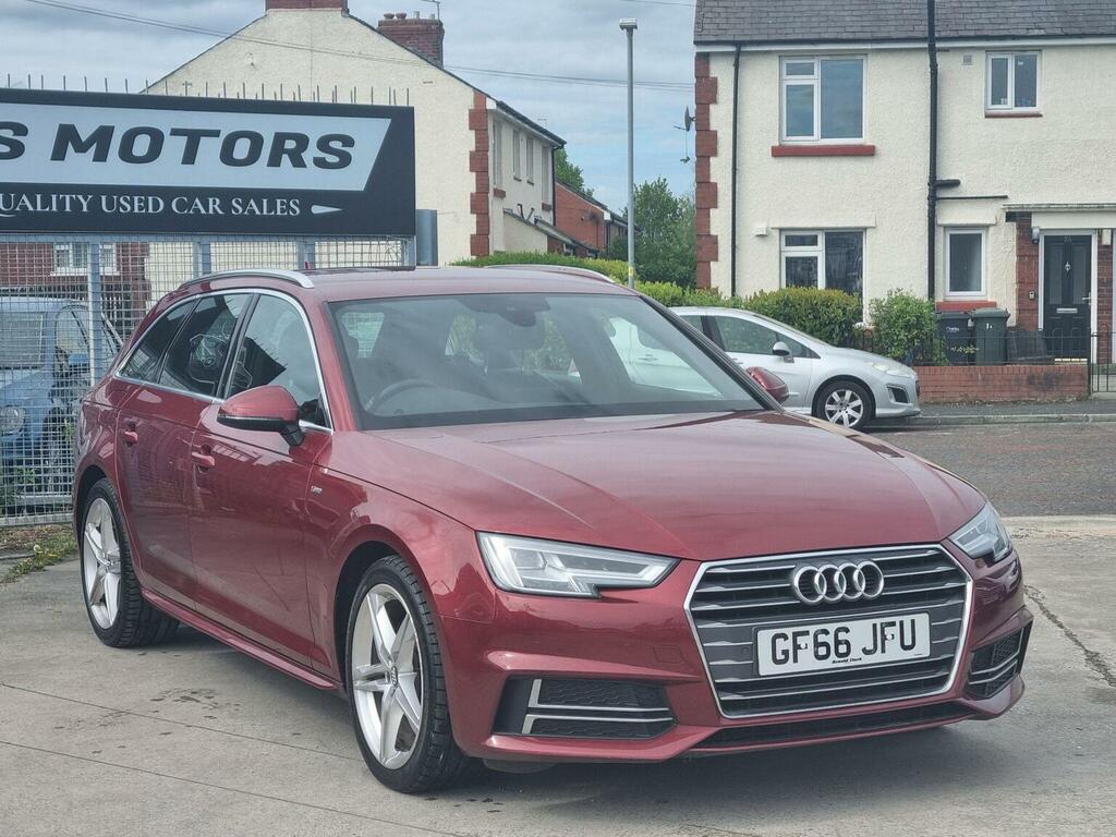 Audi A4 Avant 2.0 Tdi S Line S Tronic Euro 6 Ss 201666 Red