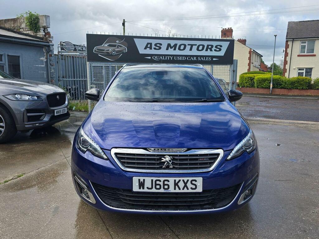 Peugeot 308 SW 1.2 Puretech Gt Line Euro 6 Ss 201666 Blue #2