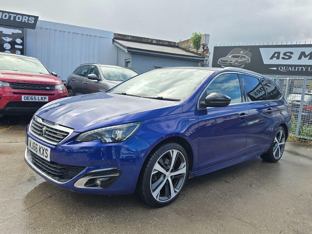 Peugeot 308 SW 1.2 Puretech Gt Line Euro 6 Ss 201666 Blue #3