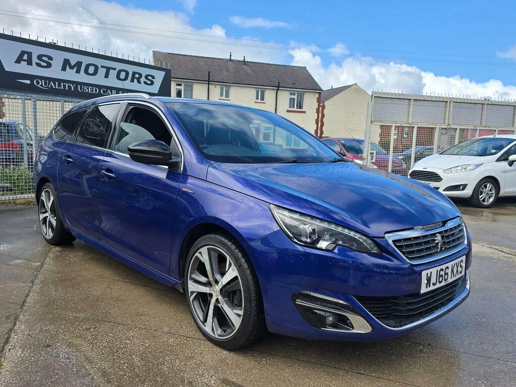 Peugeot 308 SW 1.2 Puretech Gt Line Euro 6 Ss 201666 Blue