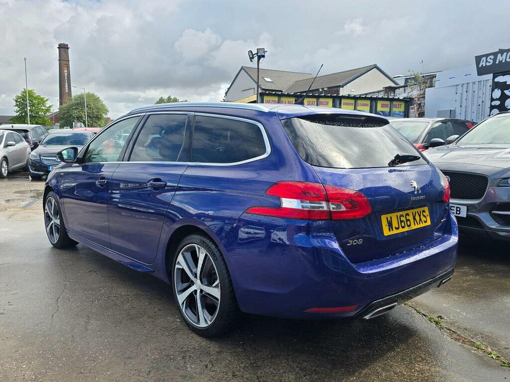 Peugeot 308 SW 1.2 Puretech Gt Line Euro 6 Ss 201666 Blue #5