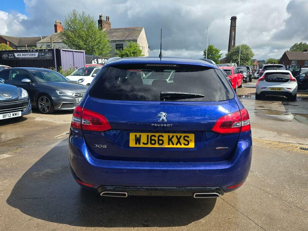 Peugeot 308 SW 1.2 Puretech Gt Line Euro 6 Ss 201666 Blue #6
