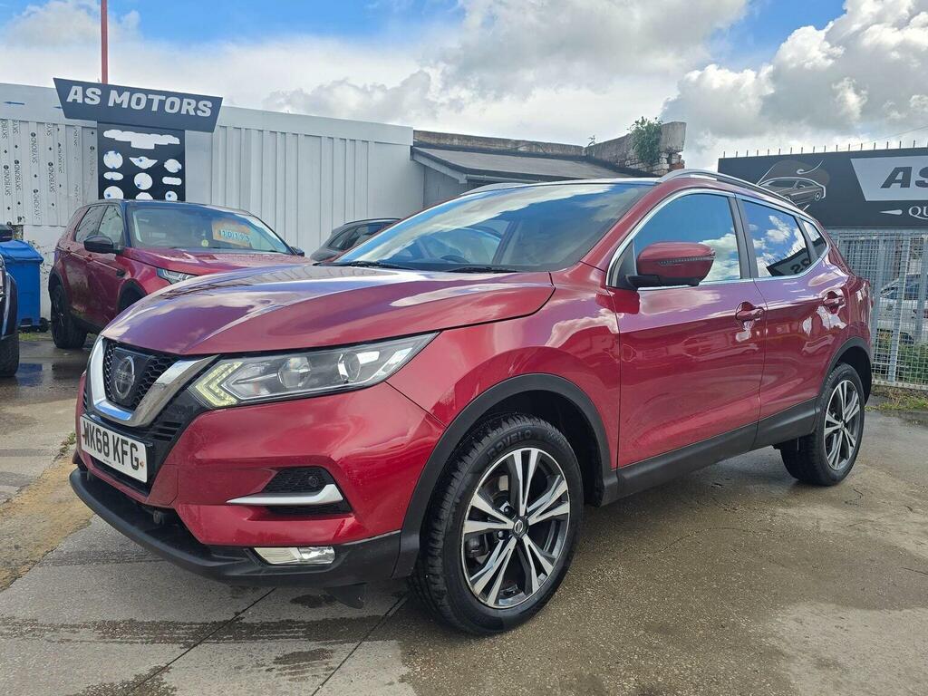 Nissan Qashqai 1.2 Dig-t N-connecta Euro 6 Ss 201868 WK68KFG Red #3