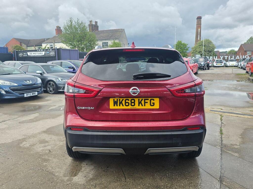 Nissan Qashqai 1.2 Dig-t N-connecta Euro 6 Ss 201868 WK68KFG Red #6