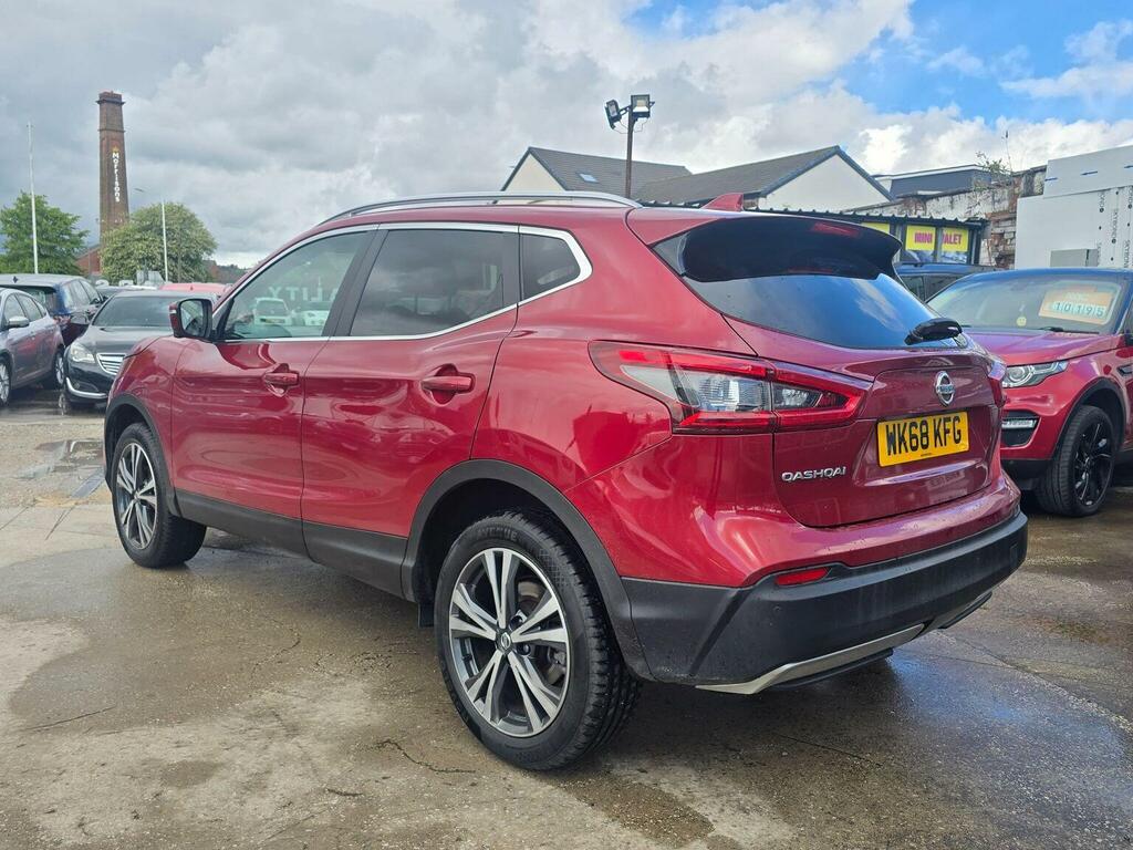 Nissan Qashqai 1.2 Dig-t N-connecta Euro 6 Ss 201868 WK68KFG Red #5