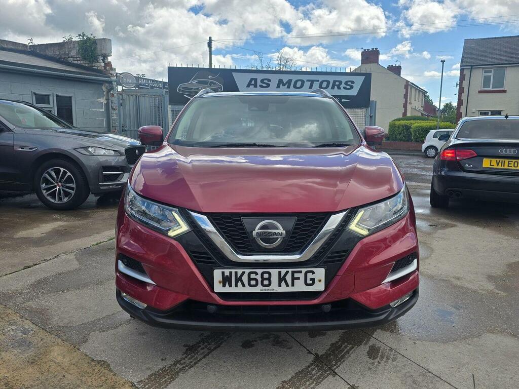 Nissan Qashqai 1.2 Dig-t N-connecta Euro 6 Ss 201868 WK68KFG Red #2