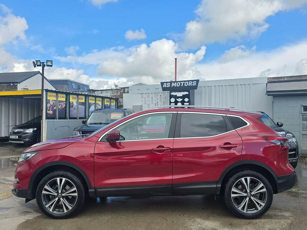 Nissan Qashqai 1.2 Dig-t N-connecta Euro 6 Ss 201868 WK68KFG Red #4