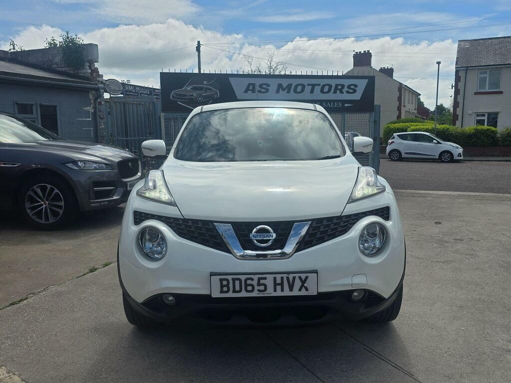 Nissan Juke 1.2 Dig-t Acenta Euro 6 Ss 201565 BD65HVX White #2