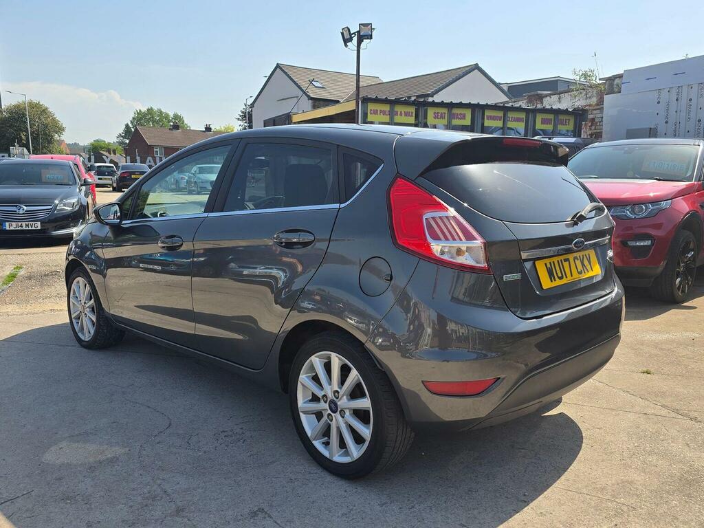Ford Fiesta 1.0T Ecoboost Titanium Euro 6 Ss 201717 WU17CKY Grey #5