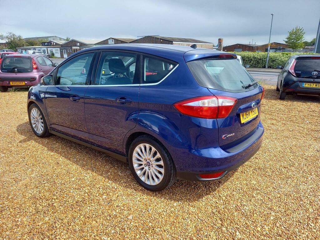 Ford C-Max Mpv 1.6 Tdci Titanium Euro 5 201464 MJ64YSU Blue #5