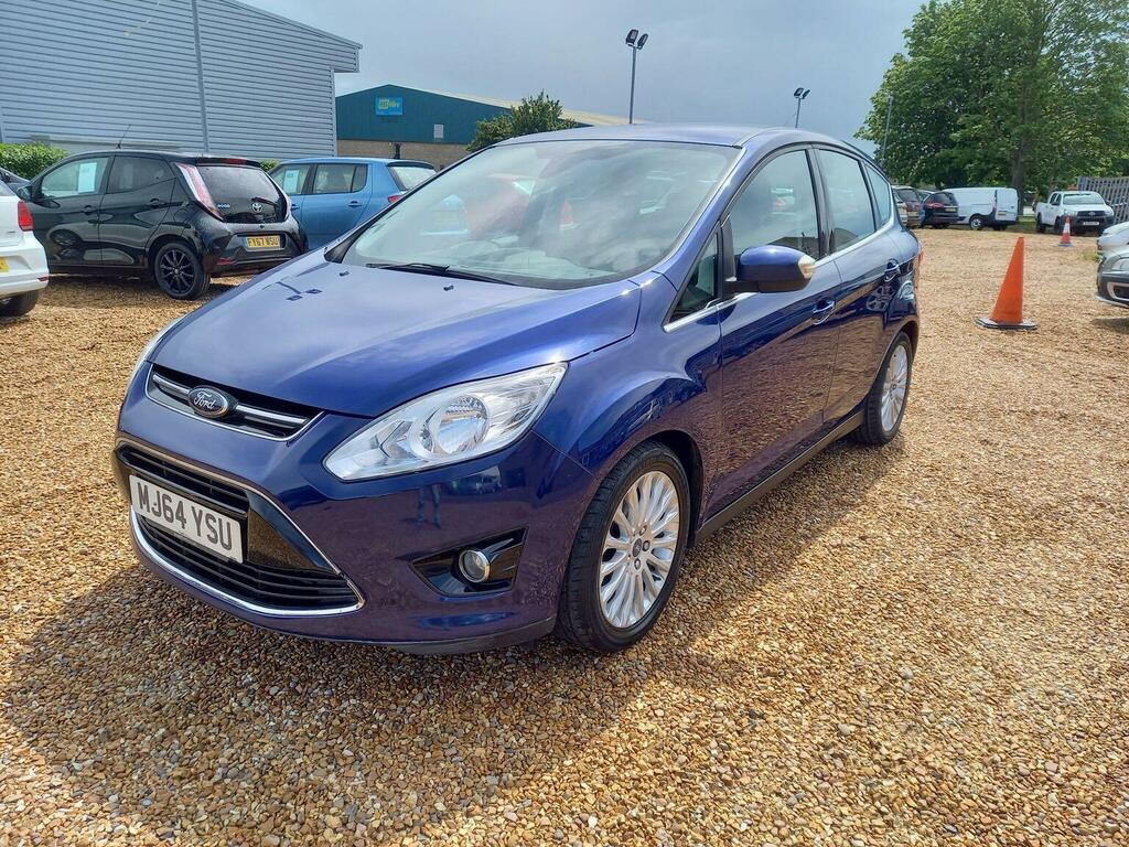 Ford C-Max Mpv 1.6 Tdci Titanium Euro 5 201464 MJ64YSU Blue #3