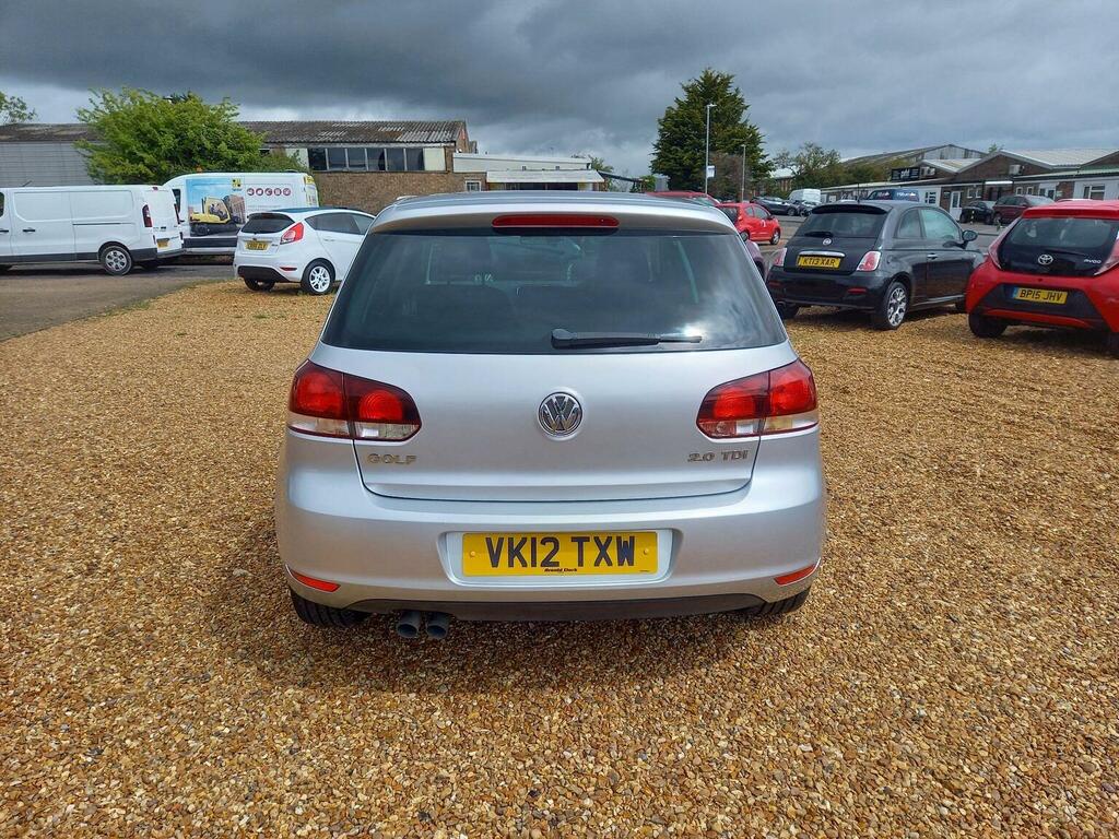 Volkswagen Golf Hatchback 2.0 Tdi Gt Leather Euro 5 201212 VK12TXW Silver #6