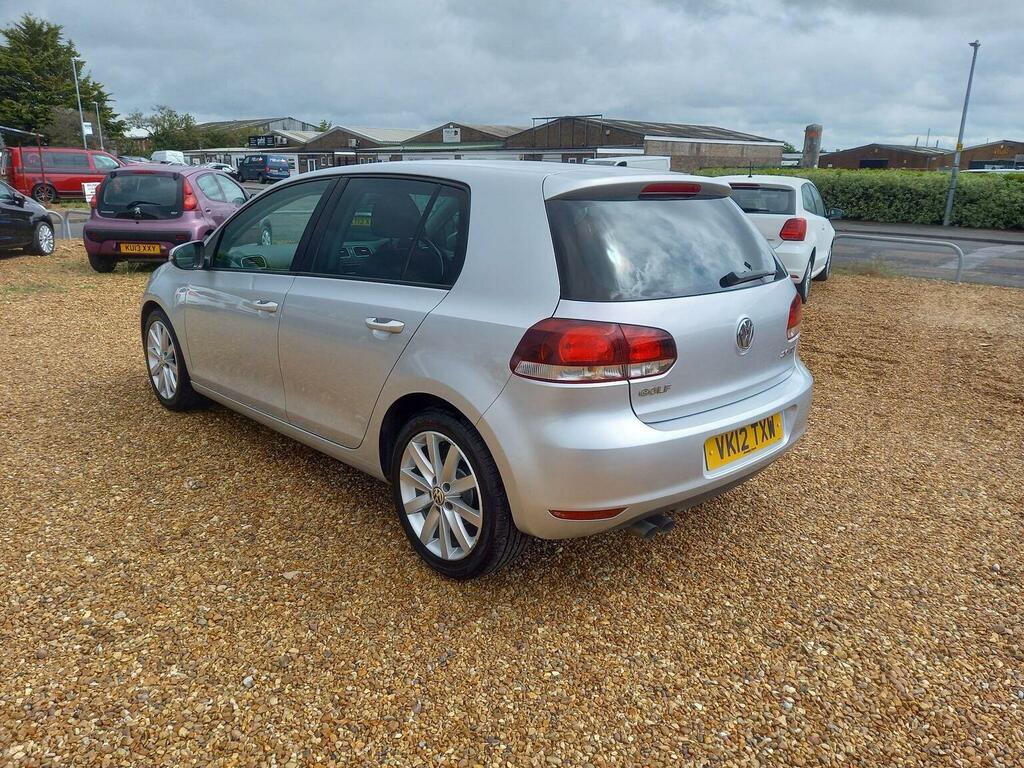 Volkswagen Golf Hatchback 2.0 Tdi Gt Leather Euro 5 201212 VK12TXW Silver #5