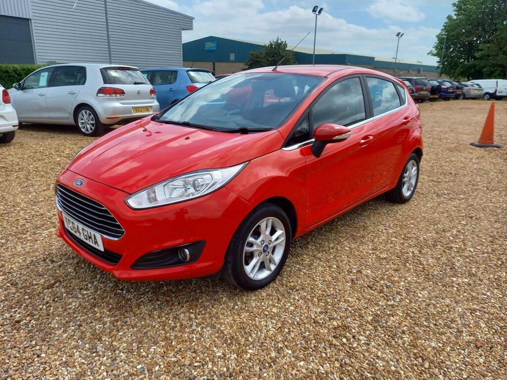 Ford Fiesta Hatchback 1.25 Zetec Euro 5 201464 YC64GHA Red #3